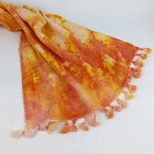 Load image into Gallery viewer, Doris Lovadina-Lee - Cotton Scarf Orange
