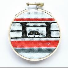 Load image into Gallery viewer, Ride the Rocket Cross-Stitch Kit CA
