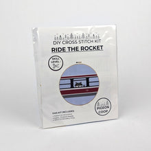 Load image into Gallery viewer, Ride the Rocket Cross-Stitch Kit CA
