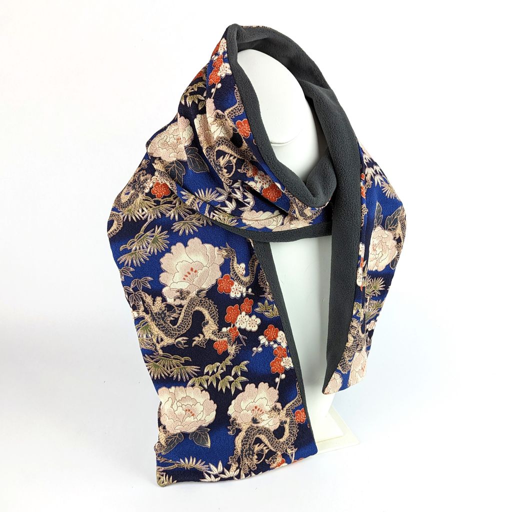 Kimono Scarf Blue JP