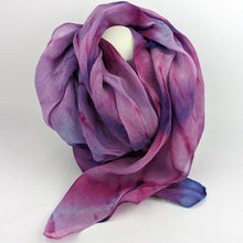 Load image into Gallery viewer, Doris Lovadina-Lee - Linen Scarf Purple
