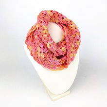 Load image into Gallery viewer, Silk Blend Eternity Scarf - Sorbet

