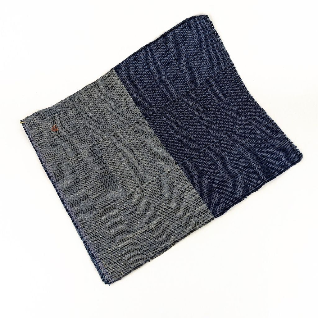 Keiko Shintani - Indigo Cotton Linen Mat Set