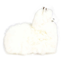 Load image into Gallery viewer, Sitting Alpaca - White
