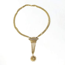 Load image into Gallery viewer, Carole Tanenbaum Crown and Star Necklace
