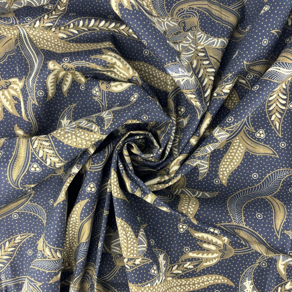 Lightweight Cotton Fabric - Faux Batik