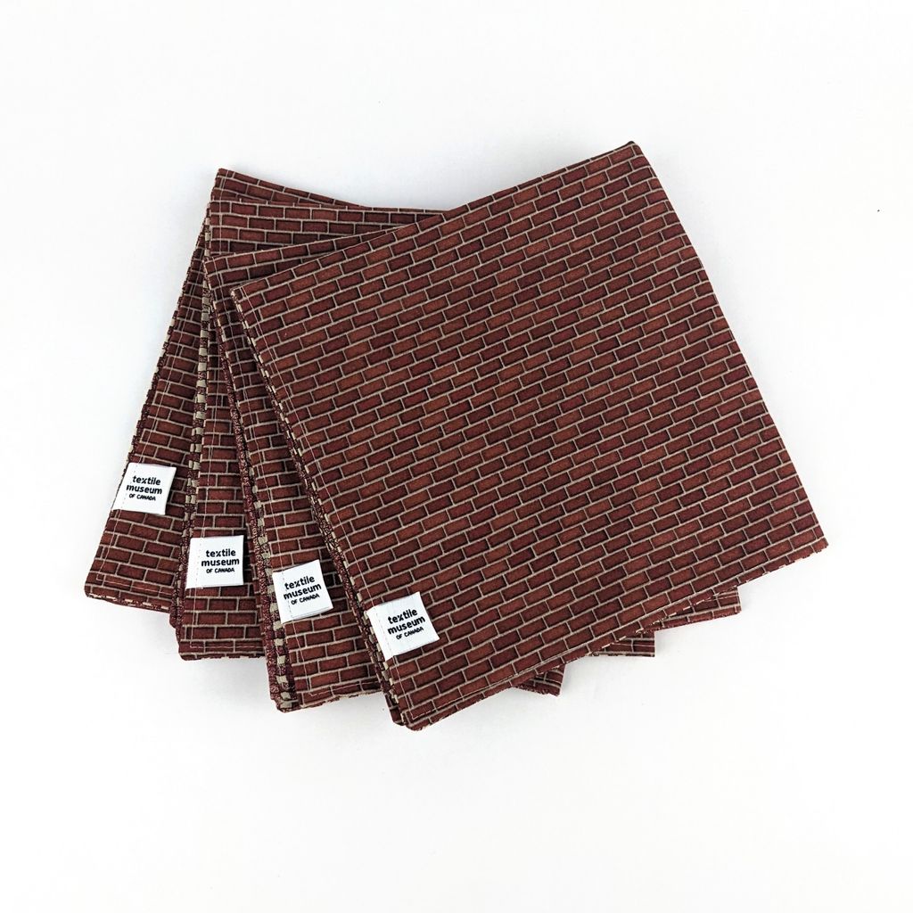 Cloth Napkin Set - Brick