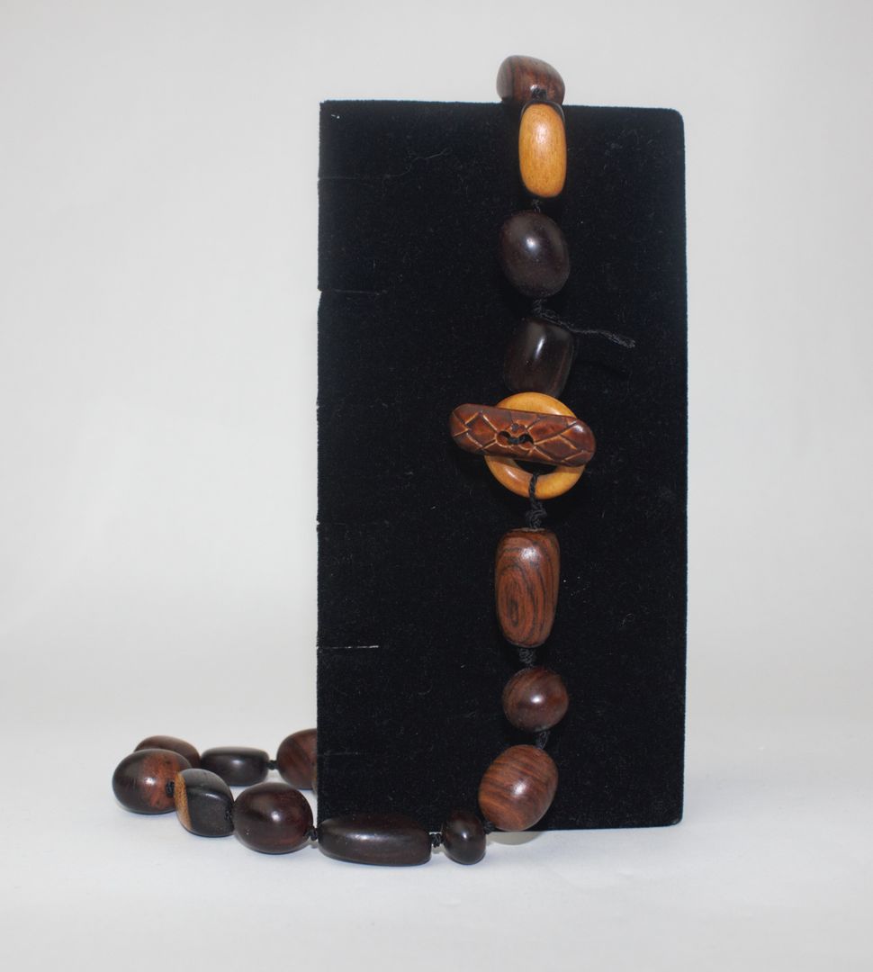 Wooden Bead Necklace