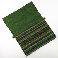 Load image into Gallery viewer, Keiko Shintani - Green Silk Dish Mat Set
