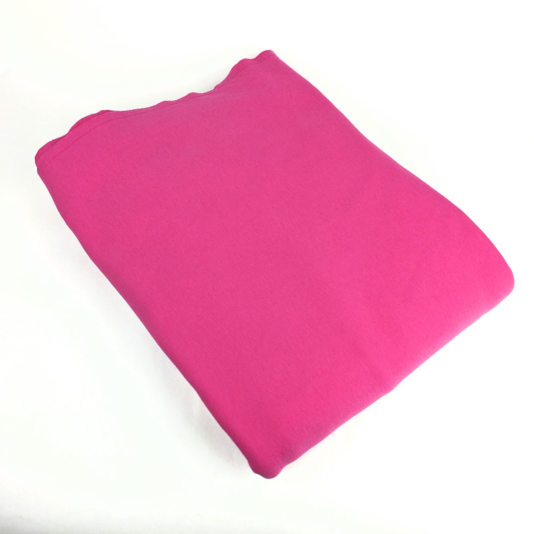 Midweight Cotton Fabric - Hot Pink Jersey