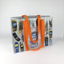Load image into Gallery viewer, Shoulder Tote Recycled Material
