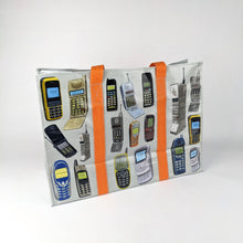 Load image into Gallery viewer, Shoulder Tote Recycled Material
