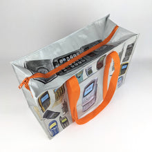 Load image into Gallery viewer, Shoulder Tote Recycled Material

