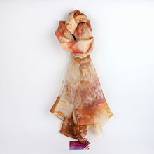 Load image into Gallery viewer, Doris Lovadina-Lee - Silk Wool Scarf Peach
