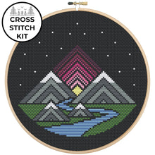 Load image into Gallery viewer, Sunrise Cross-Stitch Kit
