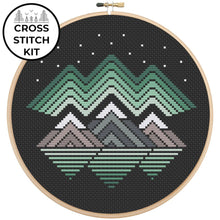 Load image into Gallery viewer, Northern Lights Cross-Stitch Kit
