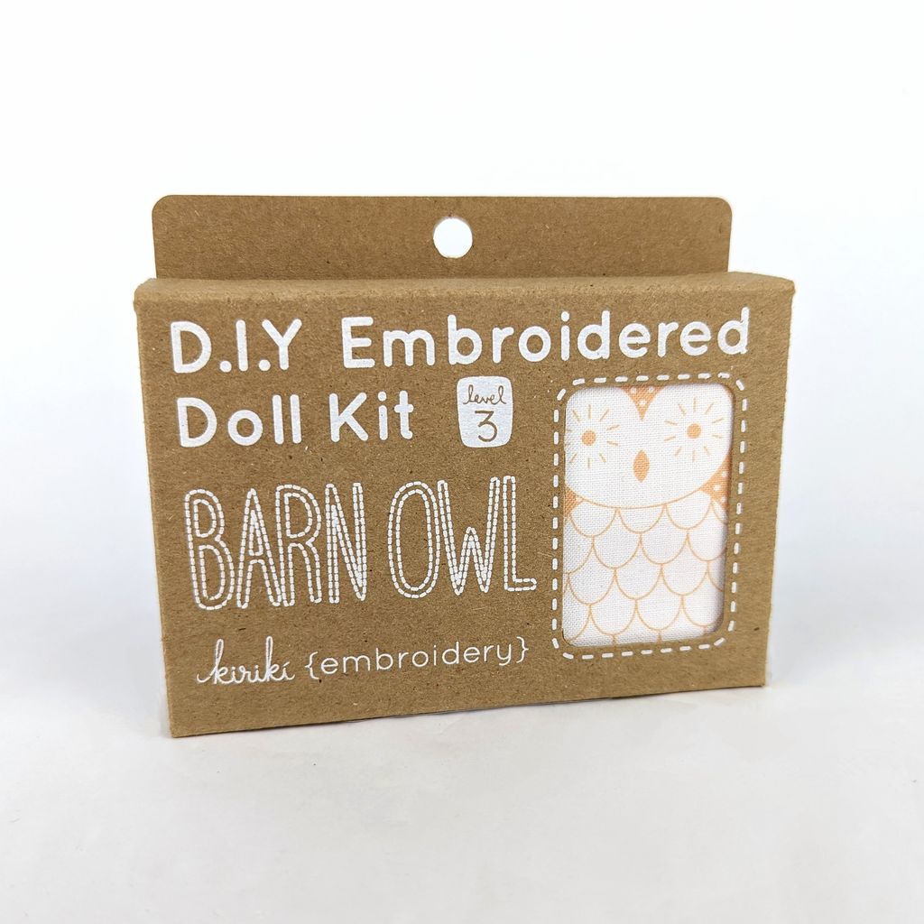 Embroidered Doll Kit - Barn Owl