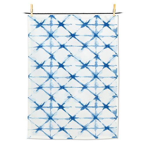 Tea Towel - Shibori Tie Dye Print