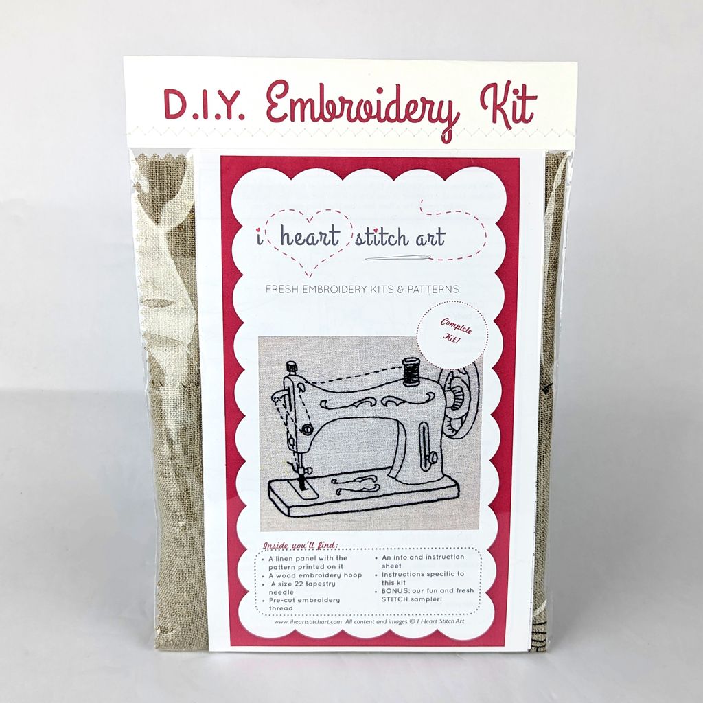 Sewing Machine Embroidery Kit
