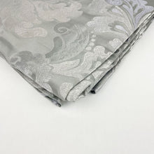 Load image into Gallery viewer, Midweight Synthetic Fabric - Silver Damask
