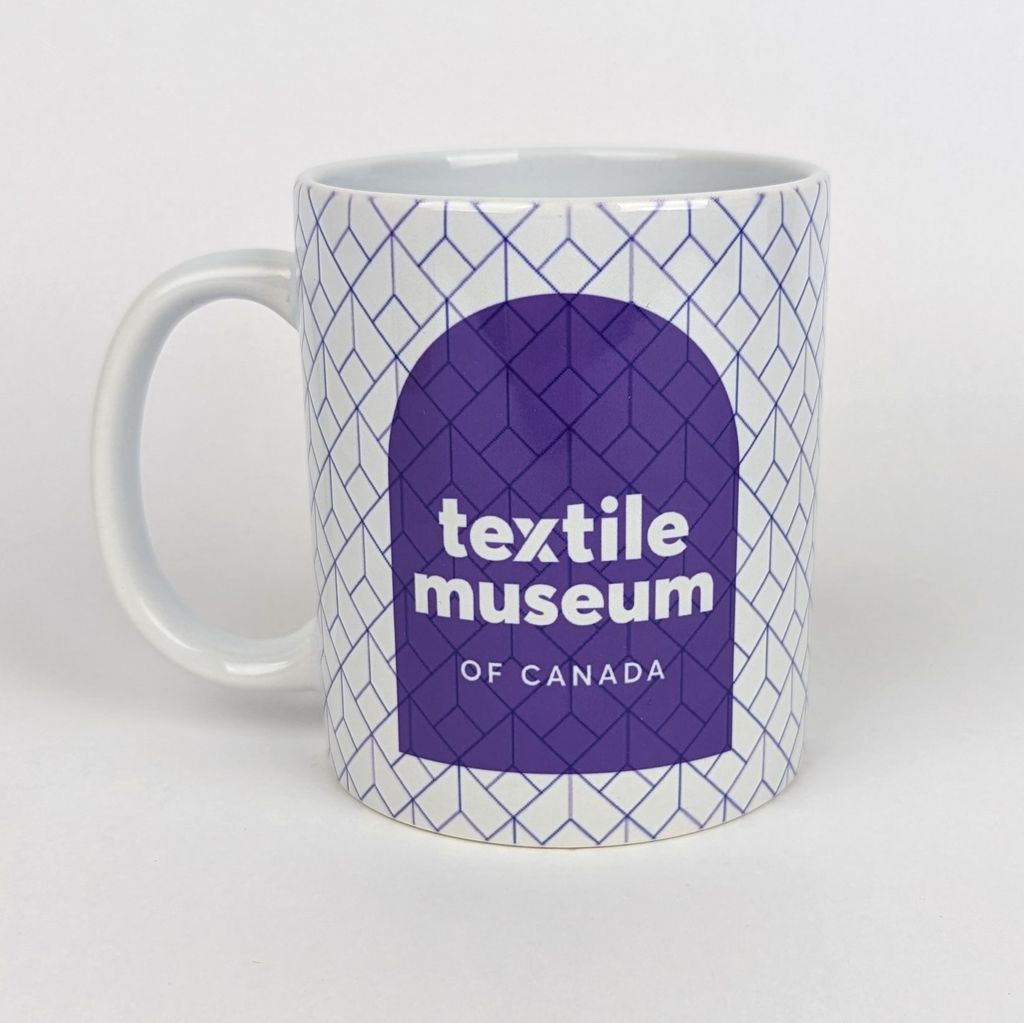 Textile Museum Mug - Purple