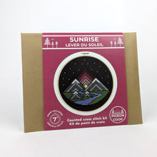 Load image into Gallery viewer, Sunrise Cross-Stitch Kit
