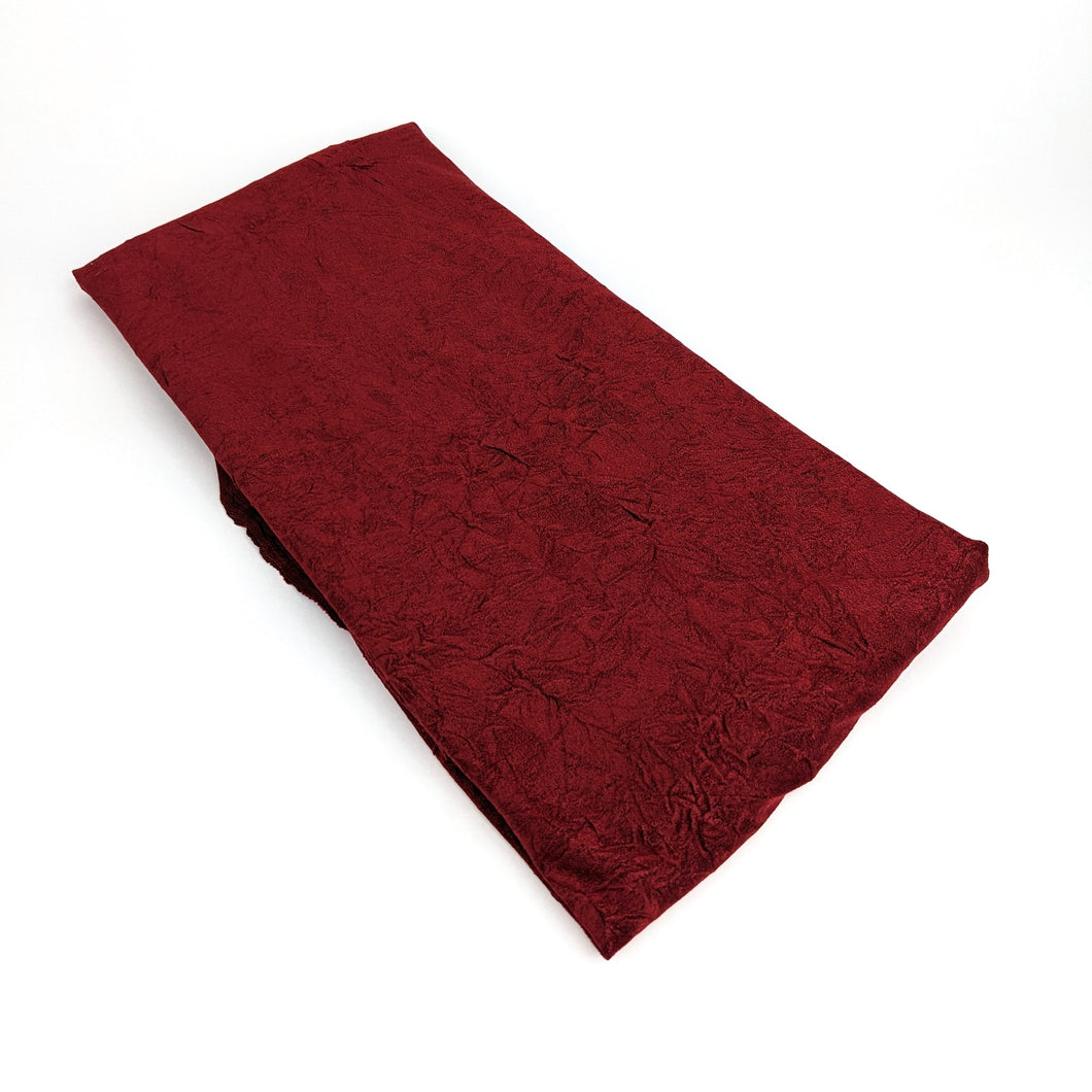 Lightweight Synthetic Fabric - Crushed Red