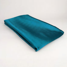 Load image into Gallery viewer, Lightweight Synthetic Fabric - Teal Satin
