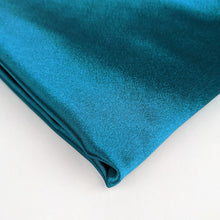 Load image into Gallery viewer, Lightweight Synthetic Fabric - Teal Satin

